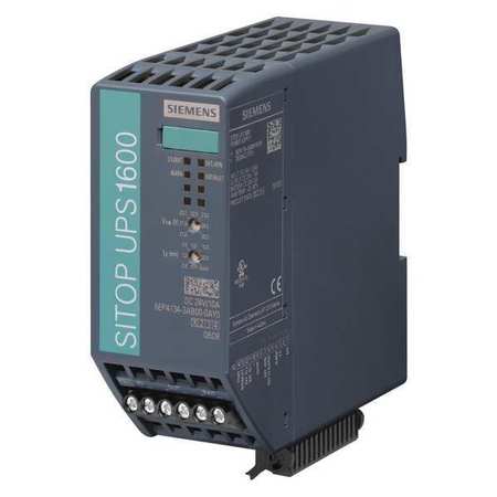 SIEMENS UPS System, 336 kVA, 0 Outlets, DIN Rail, Out: 24V DC , In:24V DC 6EP41343AB000AY0