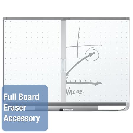 Quartet 48"x72" Magnetic Steel Whiteboard, Gloss TEM547G