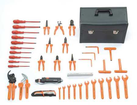 FACOM Insulated Tool Set, 39 pc. FC-2184C.VSE