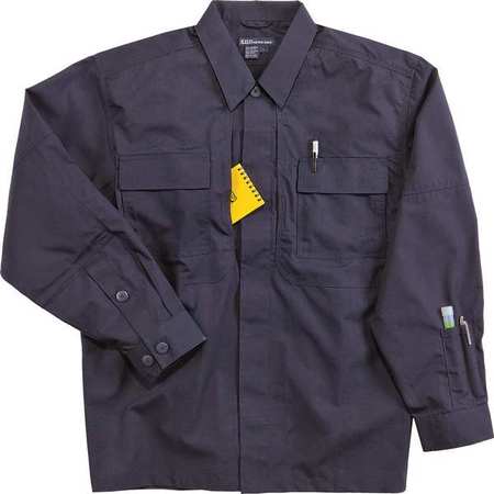 5.11 Taclite TDU Long Slv Shirt, 5XL, Dark Navy 72054T