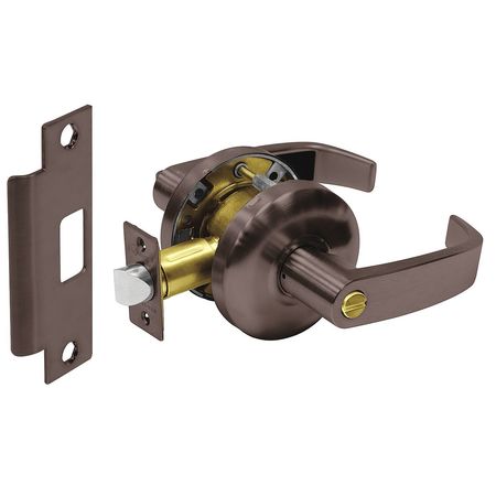 SARGENT Lever Lockset, Mechanical, Privacy, Grade 2 28-65U65 KL 10B