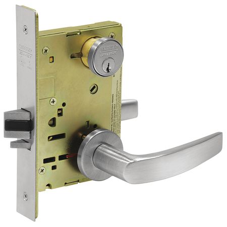 Sargent Lever Lockset, Mechanical, Storeroom 8204 LNB 26D