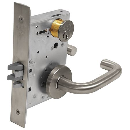 CORBIN RUSSWIN Lever Lockset, Mechanical, Classroom ML2055 LWA 630