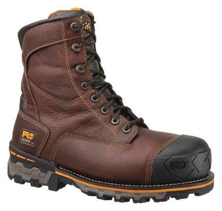 TIMBERLAND PRO Work Boots, Composite, Lthr, 8In, 10-1/2W, PR 89628