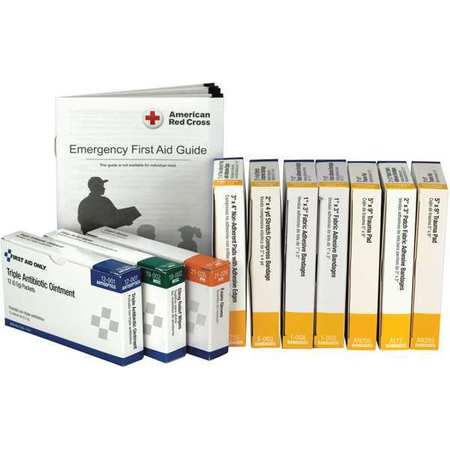 FIRST AID ONLY First Aid Kit, General Purpose, 25 Person 9082-H-B