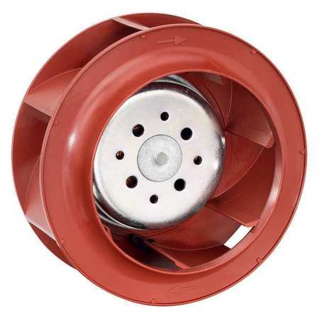 EBM-PAPST Centrifugal Fan, Round, 48V DC, 3 Phase, 212 cfm, 5 15/64 in W. RER133-41/18/2TDLOU