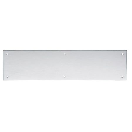 IVES Door Push Plate, Stainless Steel, 16"L x 6"W, 0.050" Proj. 8200 US32D 6X16