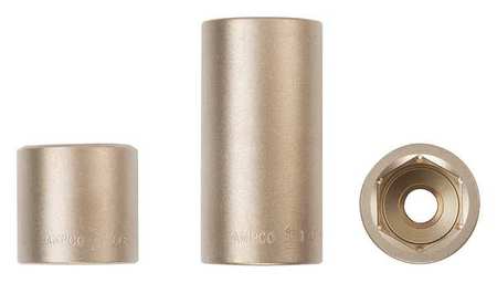 3/4 in Drive, 47mm 6 pt Metric Socket, 6 Points -  AMPCO SAFETY TOOLS, DW-3/4D47MM