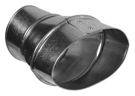 PANASONIC Duct Adaptor, Metal, For 3in. Duct FV-VS43R