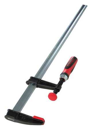 Bessey 24 in Bar Clamp, Composite Plastic Handle and 2 1/2 in Throat Depth TGJ2.524+2K