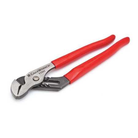 Gearwrench 12" Straight Jaw Dipped Handle Tongue and Groove Pliers 82065