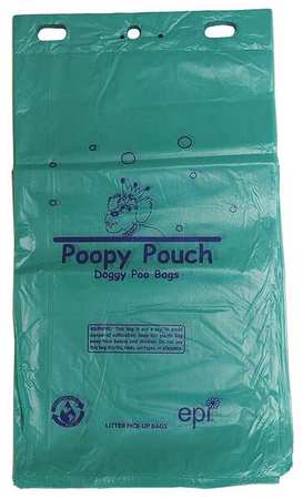 Poopy Pouch Pet Waste Bags, 0.75 gal., 14 micron, PK12 PP-H-200