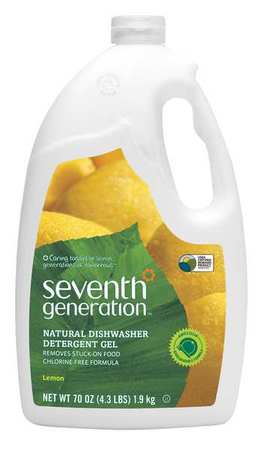 Seventh Generation Dishwashing Detergent, Gel, Bottle, PK6 22831