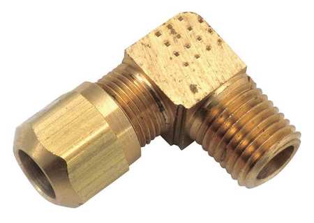 ANDERSON METALS Connector, Male, Brass 00849-0202