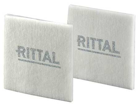 Rittal Fine Filter Mat, Fine Filter Mat Accessory, Synthetic Fiber 3182100