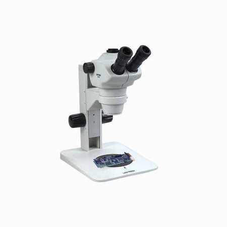 UNITRON Trinocular Microscope, 0.8X to 5X, 18in.H 13130