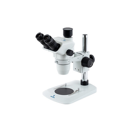 ACCU-SCOPE Microscope, 9-13/32in.H, 0.67Xto45X, 15lb. 3076-PS