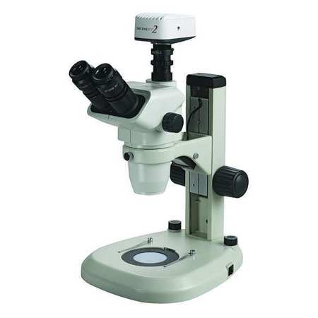 ACCU-SCOPE Microscope, 9-13/32in.Hx12-1/2in.L, 17lb. 3076-LED