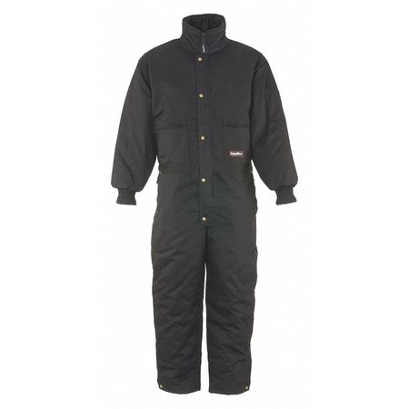Refrigiwear Coverall Coverall Black Large 0640RBLKLAR