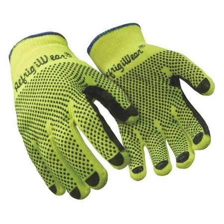Refrigiwear Hi-Vis Cold Protection Gloves, Lime, L 0310RHVLLAR