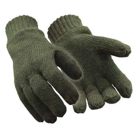 REFRIGIWEAR Cold Protection Gloves, 40g Thinsulate/Tricot Lining, L 0321RGRNLAR