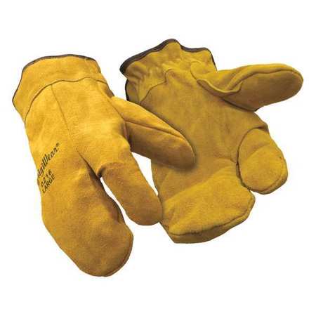 REFRIGIWEAR Cold Protection Mitt Gloves, Sherpa Lining, L 0216RGLDLAR