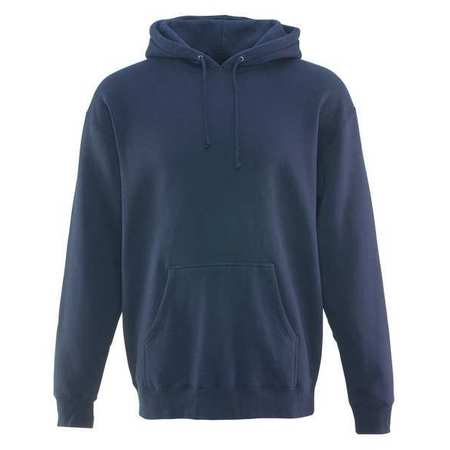 REFRIGIWEAR Sweatshirt Hoodie Navy 2Xl 0486RNAV2XL