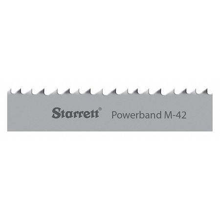 STARRETT Band Saw Blade, 13 ft. 1" L, 1" W, 5/8 TPI, 0.035" Thick, Bimetal, Intenss Series 99297-13-01