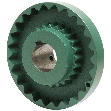 TB WOODS Sure-Flex Sleeve Coupling Flange, 6S, Bore 1in 6S1