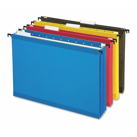 PENDAFLEX Folder, Hang, Xtracap, Lgl, Ast, PK4 09313