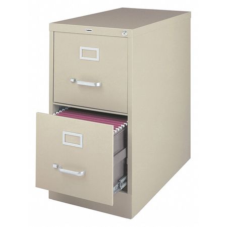 LORELL File, Letter, 26.5", 2 Dwr, Py 60196