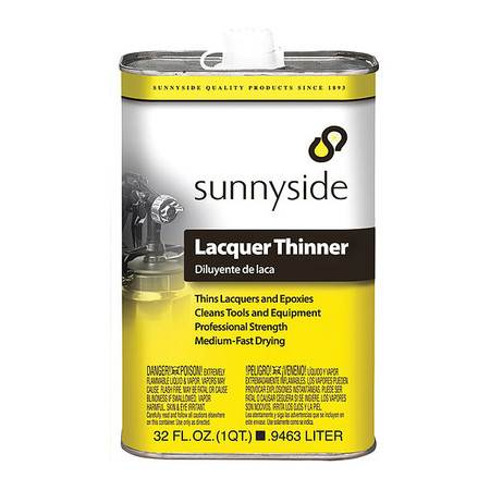 Sunnyside Lacquer Thinner, 1 qt. 45732