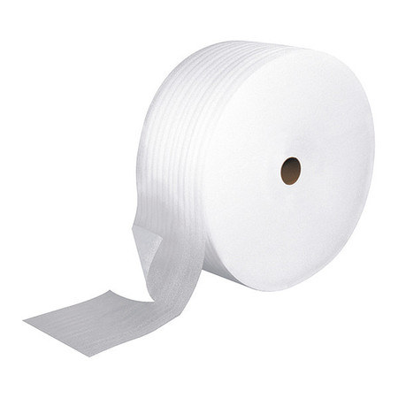 PARTNERS BRAND Perforated Air Foam Rolls, 1/16" x 24" x 1250', White, 3/Bundle FW116S24P