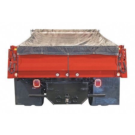 BUYERS PRODUCTS Aluminum Tarp System With Mesh Tarp 5-1/3 x 11-1/2 Foot DTR5511
