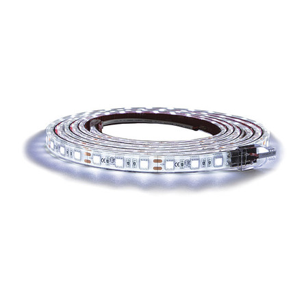 BUYERS PRODUCTS 96 Inch 144-LED Strip Light with 3M™ Adhesive Back - Clear And Cool 56297145