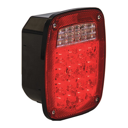 BUYERS PRODUCTS Passenger Side 5.75 Inch Red Stop/Turn/Tail Light 5626734