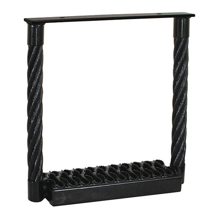 Buyers Products Black Powder Coated Cable Type Truck Step - 15 x 15 x 4.75 Inch Deep 5231515