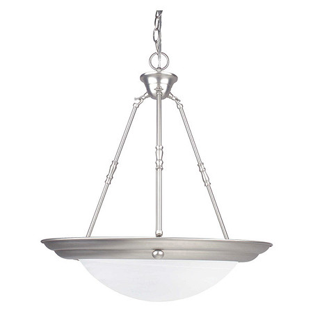 Luminance Fixture, Hanging, Satin Nickel, 3 Lights F7678-53