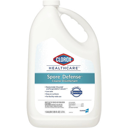 CLOROX Sporicidal Cleaner, 1 Gallon, PK4 32409