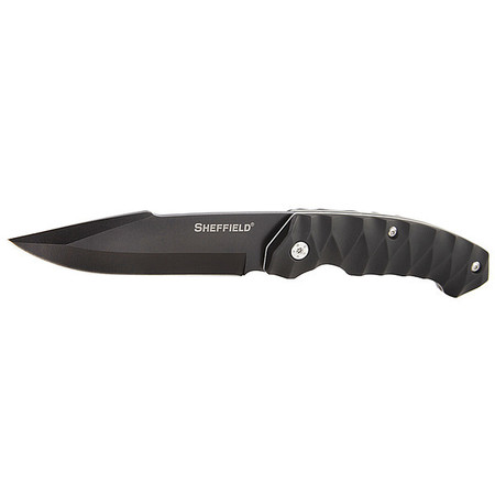 SHEFFIELD Knife, Truxton, 5", Drop Point, Fixed Blade 12149