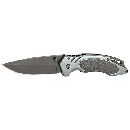 SHEFFIELD Knife, Opening, Ager, 3.5", Drop Pt, Assisted 12158