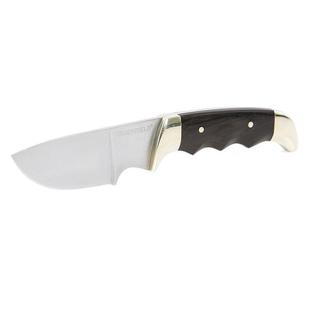SHEFFIELD Knife, Big Pakka, 4.5", Drop Pt, Fixed Blade 12181