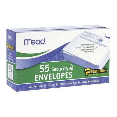 Mead Envelopes, Scrty, Prs/Sl, No. 6.7 75030