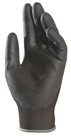 MAPA Nitrile Coated Gloves, Palm Coverage, Green, 9, PR 554