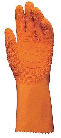 MAPA 12-1/2" Chemical Resistant Gloves, Natural Rubber Latex, 7, 1 PR 321