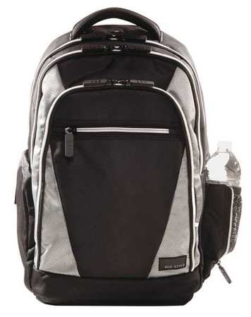 Eco Style 16" Laptop Backpack, Black/Platinum EVOY-BP15