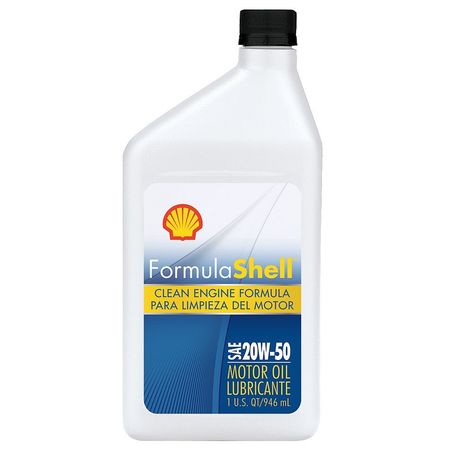 Formula Shell Engine Oil, 20W-50, Conventional, 1 Qt. 550049476