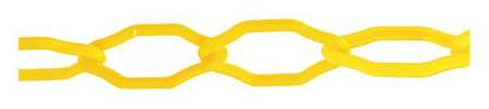 ZORO SELECT 2" Gothic x 100 ft. Yellow Plastic Chain 53002-100