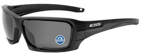 ESS Polarized Safety Sunglasses, Gray Polycarbonate Lens, Polarized EE9018-04