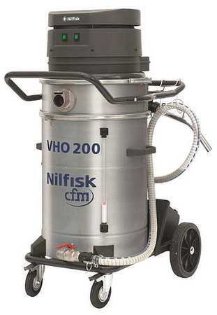 Nilfisk Coolant Cleaner Vacuum, 1-1/2" Hose Dia., 150 cfm 55100030